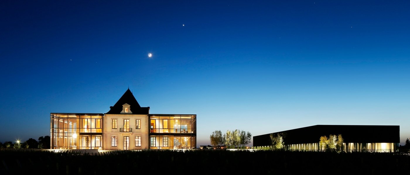 Château Pedesclaux at Night - Wine Paths